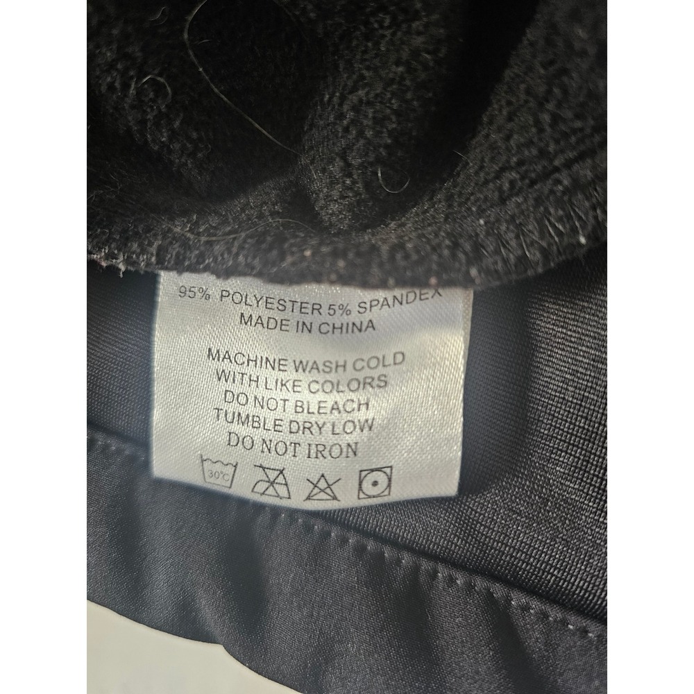 PTX Kubota Softshell Jacket Mens Small Black Hooded Techwear Fleece Lined - Picture 4 of 8